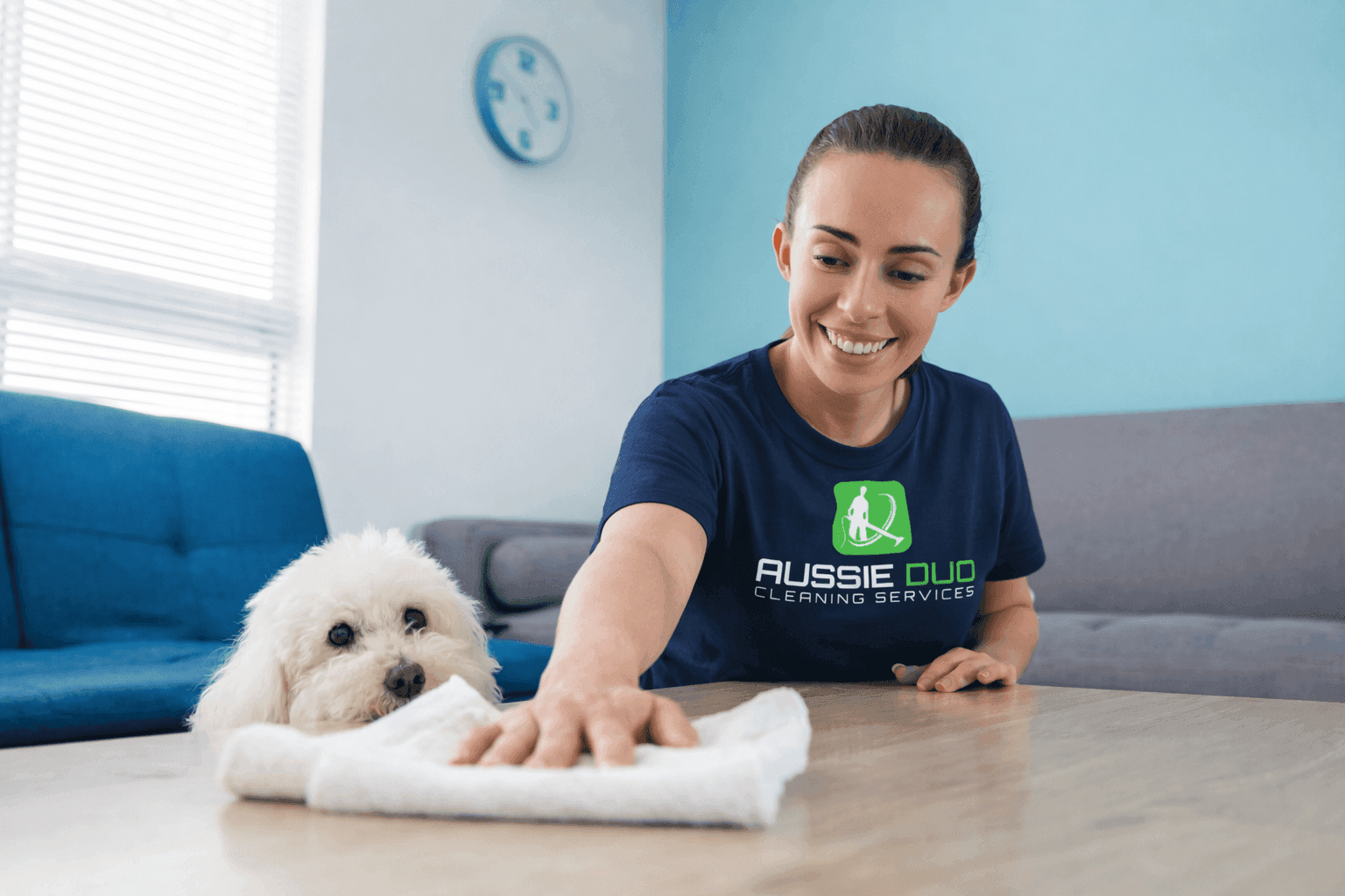 Aussie Duo cleaning work